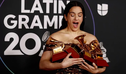 Rosalía gana el Latin Grammy al mejor álbum En Tabasco