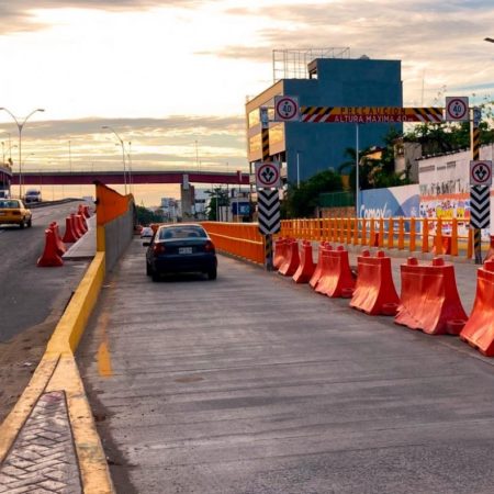 Abren retorno de Ruiz Cortines del Distribuidor Vial Universidad