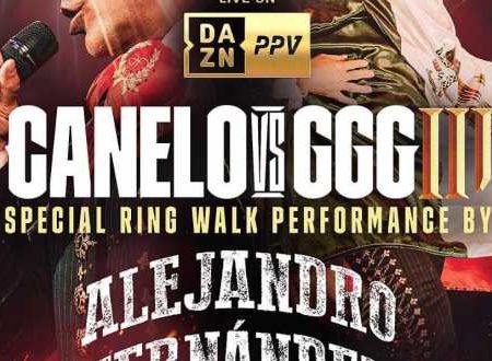 Alejandro Fernández abrirá el show de Canelo contra Golovkin