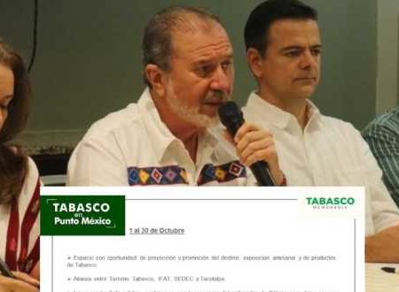 Promocionan y refuerzan imagen de Tabasco en eventos a niveles nacional e internacional