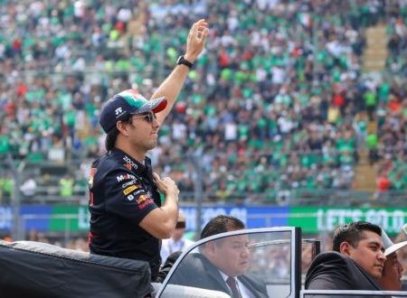 Checo Pérez logra tercer lugar en el GP México