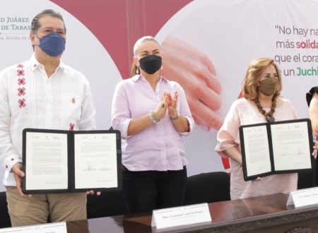 La UJAT y Secretaría de Salud firman convenio y se suman a Campaña de Donación de Sangre