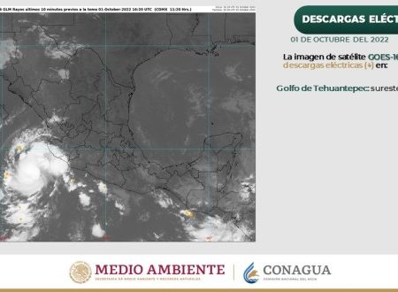 La tormenta tropical Orlene ocasionará lluvias intensas alrededor del país