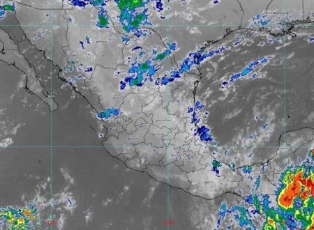Se pronostican lluvias intensas para Chiapas, Oaxaca, Puebla, Tabasco y Veracruz