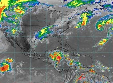 Gobierno de México llama a tomar precauciones en la Península de Yucatán, Chiapas, Tabasco, Veracruz y Oaxaca, por efectos de Lisa