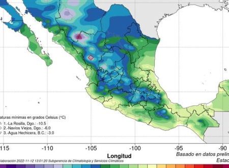 Hoy se prevén lluvias muy fuertes alrededor del país