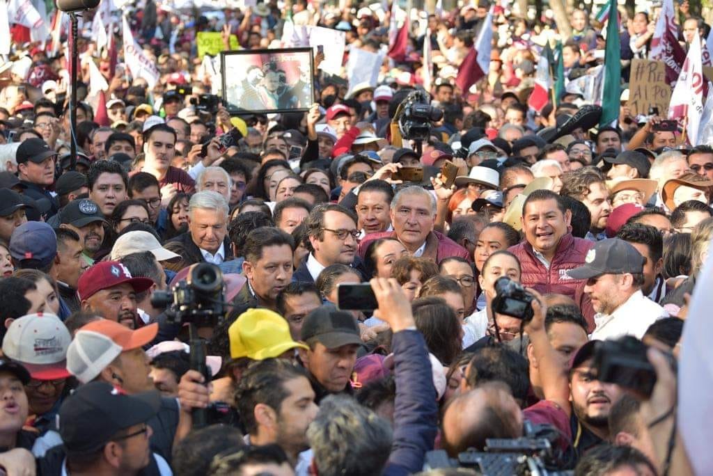 Así fue la marcha de AMLO