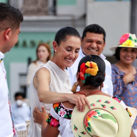 Presiden Claudia y May actos en Tabasco