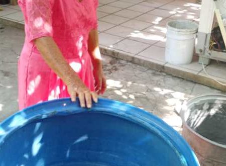 Unos 70 mil habitantes de Centro terminan el año sin agua potable