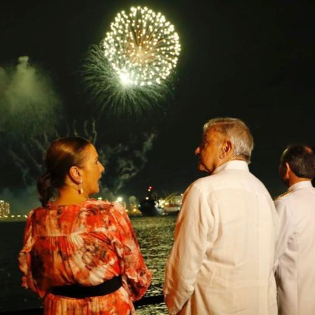 Inaugura AMLO  el fuerte San Juan de Ulúa en Veracruz