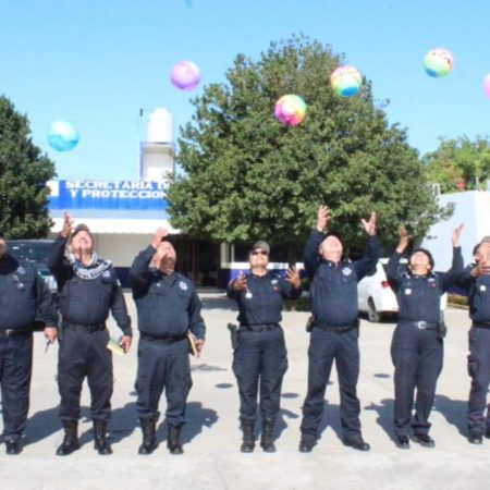 La SSPC reparte sonrisas a niños del municipio de Centro