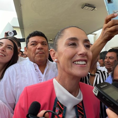 Los adversarios están en otro lado, afirma Sheinbaum Pardo, quien llamó a la unidad