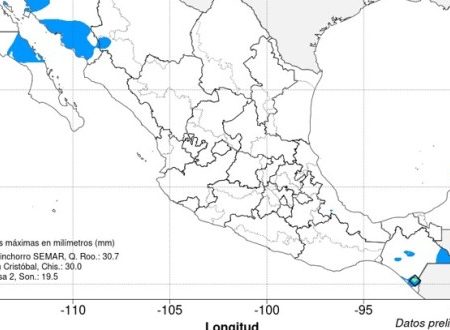 Se pronostican lluvias alrededor del país