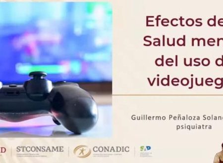 Secretaría de Salud presenta manual para orientar sobre uso de videojuegos