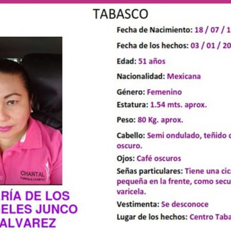 Ayuda a encontrar a María de los Ángeles Junco, desapareció en Centro – El Heraldo de Tabasco