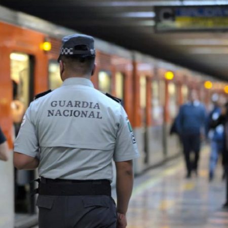 Bajaron robos tras custodia de Guardia Nacional en Metro de CDMX