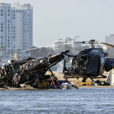 Cae helicópteros en Australia deja 4 muertos