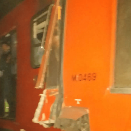 Chocan trenes en el Metro; un muerto 57 heridos
