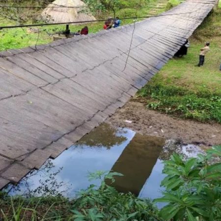 Colapsa puente del parque Ecoturístico el Arcotete en Chiapas – El Heraldo de Tabasco