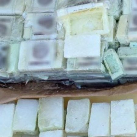 GN decomisa droga cristal oculto en barras de jabón