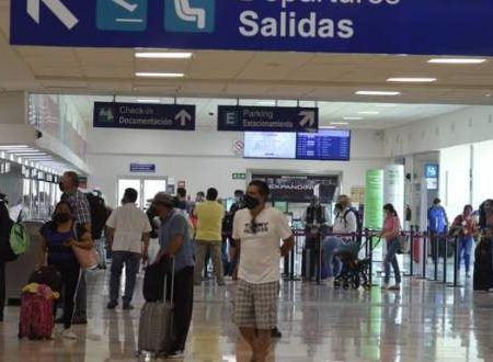 Más de 100 mil viajeros registró en diciembre el aeropuerto de Villahermosa