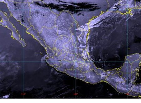 Para hoy se prevé evento de Norte de fuerte a muy fuerte en el litoral del Golfo de México, Istmo y Golfo de Tehuantepec