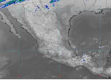 Se pronostican lluvias fuertes para regiones de Chiapas, Oaxaca y Veracruz, durante este viernes