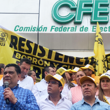 ‘Despertaron al PRD bronco’, asegura Javier Cabrera tras marcha contra CFE en Tabasco (Video) – El Heraldo de Tabasco
