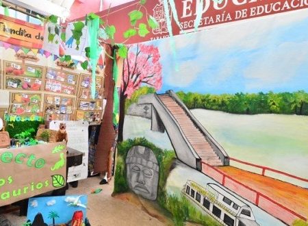 Muestran trabajo comunidades escolares de Educación Primaria de Tabasco