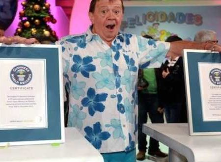 Chabelo tiene dos Récords Guinness