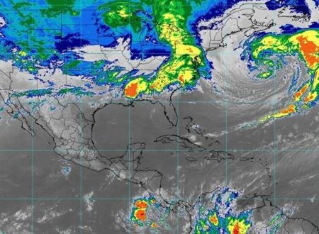 Hoy se prevén lluvias fuertes en Chiapas, Hidalgo, Oaxaca, Puebla, Querétaro, San Luis Potosí, Tamaulipas y Veracruz