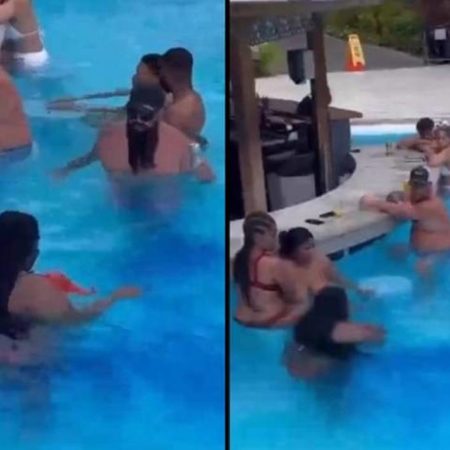 Mujer entra a la piscina y líquido delatador de orina la deja en ridículo [Video] – El Heraldo de Tabasco
