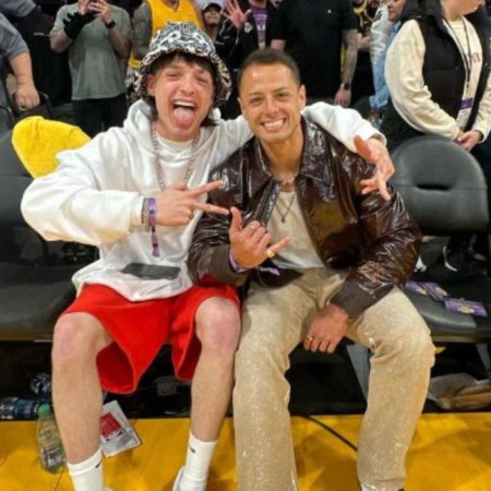 Chicharito y Peso Pluma disfrutan juntos del juego de los Lakers en Los Ángeles – El Heraldo de Tabasco