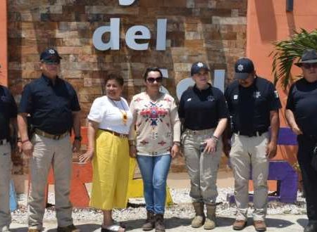 Inspeccionan operativos en playas