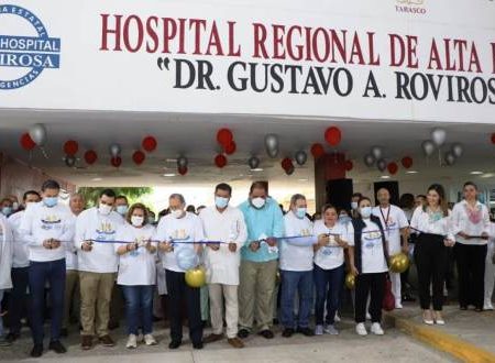 Llega Hospital Rovirosa a 43 Aniversario; es referente en atención de trauma