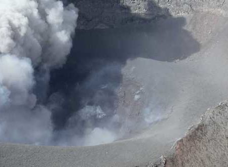 Continúa a actividad en el volcán Popocatépetl