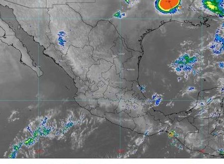 Se pronostican lluvias muy fuertes en Chiapas y Oaxaca, y fuertes en Puebla, Tamaulipas y Veracruz