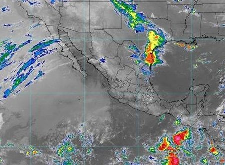 Se pronostican lluvias fuertes para este jueves en Chiapas, Oaxaca, Puebla y Quintana Roo
